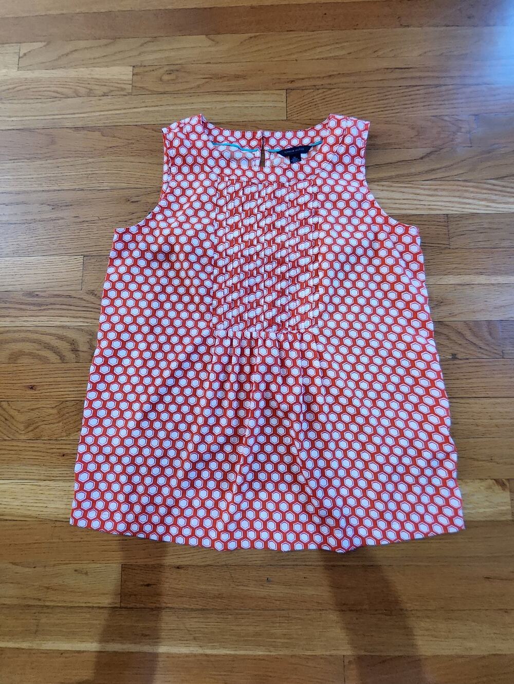 Tommy Geo Print Blouse M